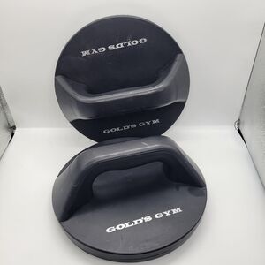 Golds Gym Push Up Rotating Handles Non-Slip Fitness Workout Crossfit Grips